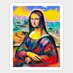 Mona Lisa Sticker